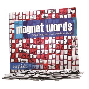 Kylskåpspoesi - Magnet Words - Engelsk udgave