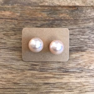 Oxxo Design - Øreringe med perler - Rosa
