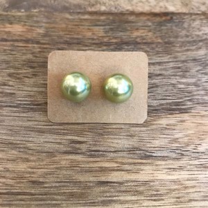 Oxxo Design - Øreringe med perler - Grøn
