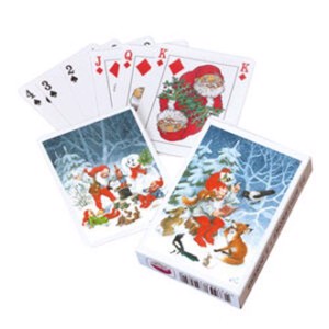 Spillekort  med julemotiver