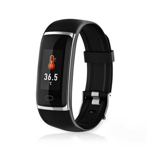Smartwatch - LCD Display  - IP67 - Android/IOS - Sort