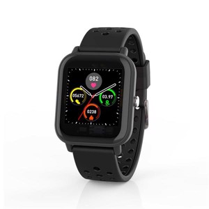 NEDIS Smartwatch - LCD Display  - IP68 - Android/IOS - Sort