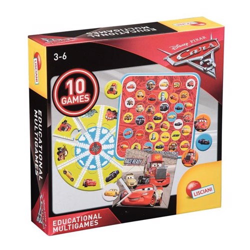 Cars 3 Multigames - 10 spil