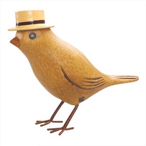 DCUK - Fugl med høj hat - 12 cm.