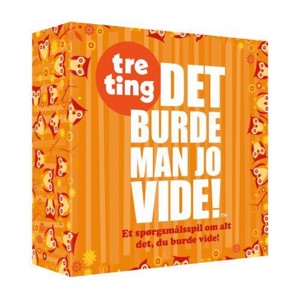 Kylskåpspoesi - Spil - Det burde man jo vide - Tre Ting