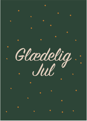 &BOX - KORT - Glædelig Jul