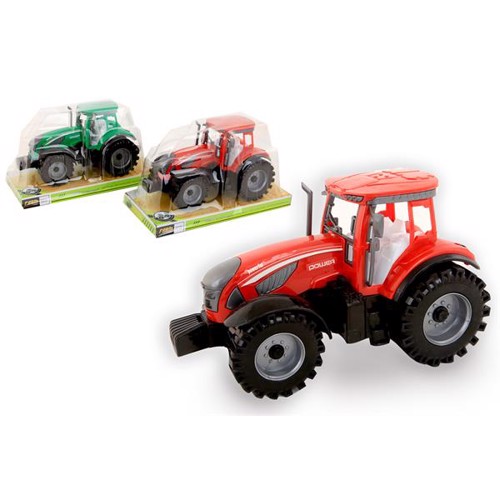 Traktor - FARM - Rød - 22 cm 