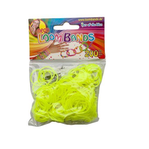 Loom Bands - 200 stk - Gul