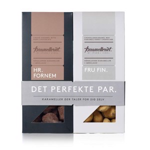 Karamelleriet - DET PERFEKTE PAR - 2x120g Karameller med chokolade