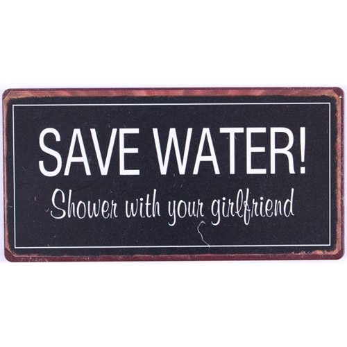Lafinesse - Magnet - "Save Water..."