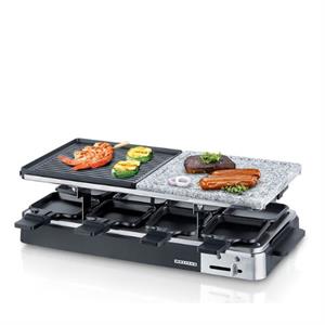 MELISSA Raclette til 8 personer - Sort 1300 watt