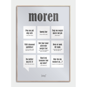 DIALÆGT Plakat - MOREN
