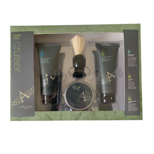 Gavesæt Aubusson Cruiser Grooming 100ml Aftershave Balm + 100ml Cleanser + 60g Soap + Shaving Brush