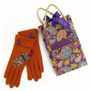 Handsker - Audrey - Tangerine/Purple