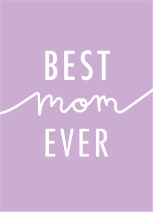 &BOX - KORT - Best Mom Ever