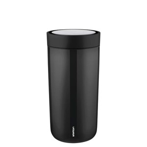 Stelton To Go Click Stål krus  0,4 L - Black