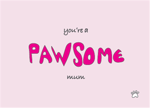 &BOX - KORT - Pawsome Mum