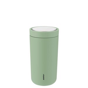 Stelton To Go Click Stål krus  0,2 L - Soft Seagrass