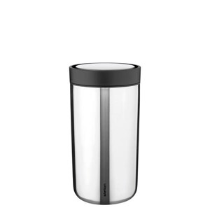 Stelton To Go Click Stål krus  0,2 L - Steel