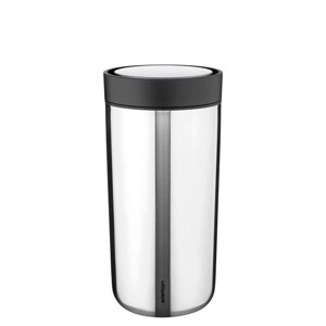 Stelton To Go Click Stål krus  0,4 L - Steel